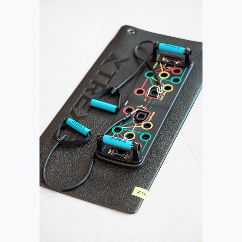 Platforma wielofunkcyjna z uchwytami i ekspanderem XTREXO składana TXO-B4Z045-BK czarny 11