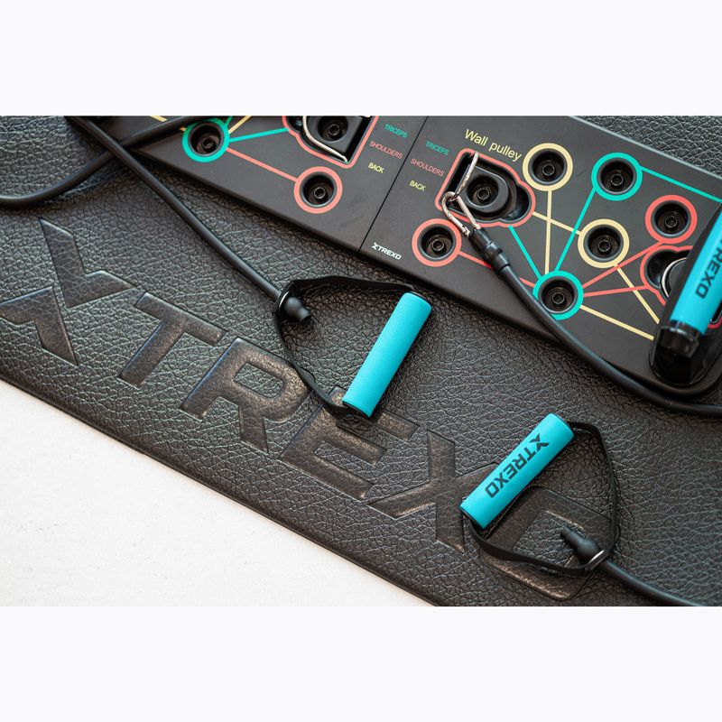 Platforma wielofunkcyjna z uchwytami i ekspanderem XTREXO składana TXO-B4Z045-BK czarny 12