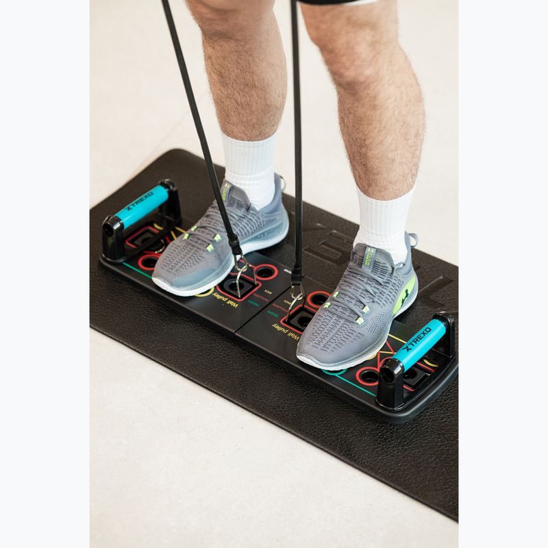 Platforma wielofunkcyjna z uchwytami i ekspanderem XTREXO składana TXO-B4Z045-BK czarny 10