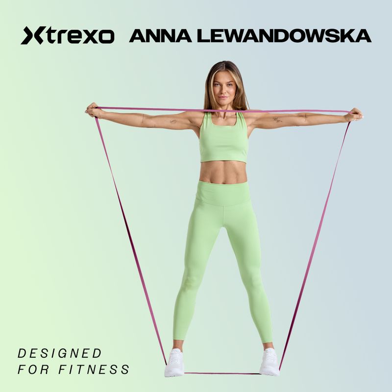 Guma rehabilitacyjna XTREXO XTO-B5C040-NY 3/5 granatowy 2