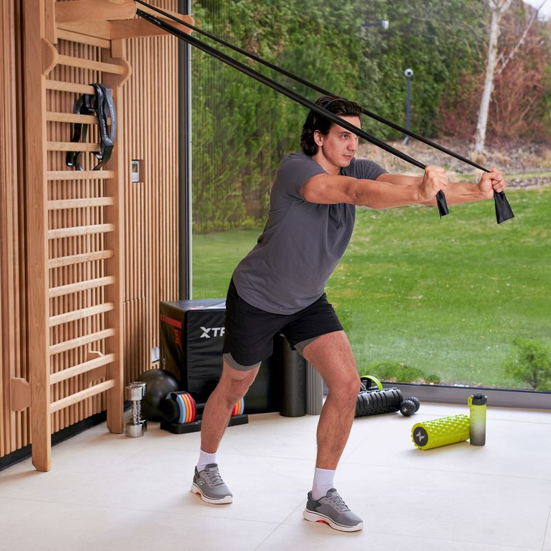 Taśma oporowa XTREXO TXO-B4Z052-BK 12-15 kg czarny 4