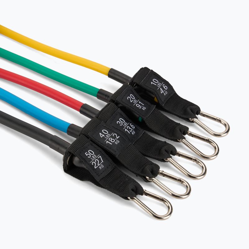 Zestaw ekspanderów gumowych XTREXO TXO-B4Z055-ALL wielokolorowy 6