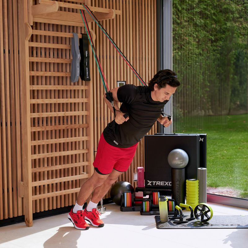 Zestaw ekspanderów gumowych XTREXO TXO-B4Z055-ALL wielokolorowy 2