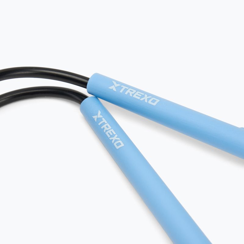 Skakanka bokserska TREXO basic z łożyskiem TXO-B4Z059-BL niebieski 6