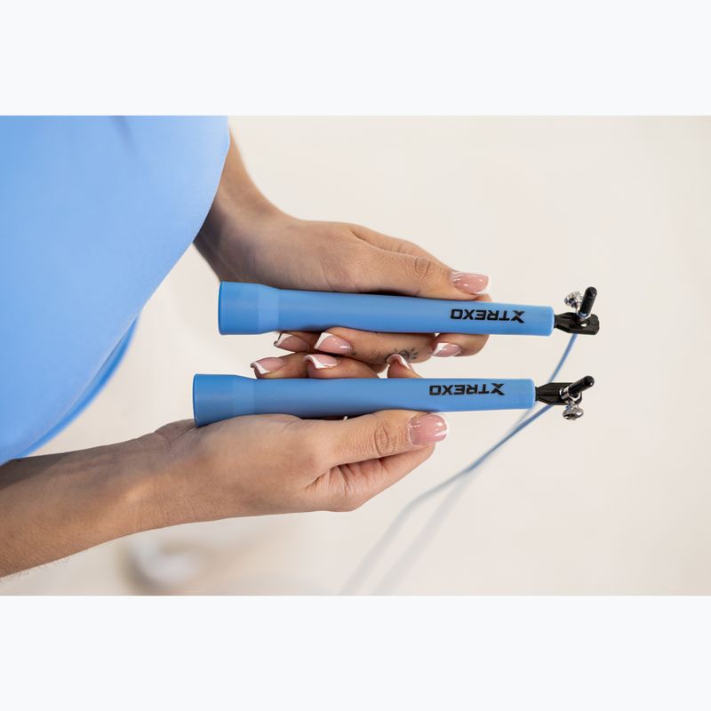 Skakanka XTREXO Basic+ TXO-B4Z060-BL niebieski 3