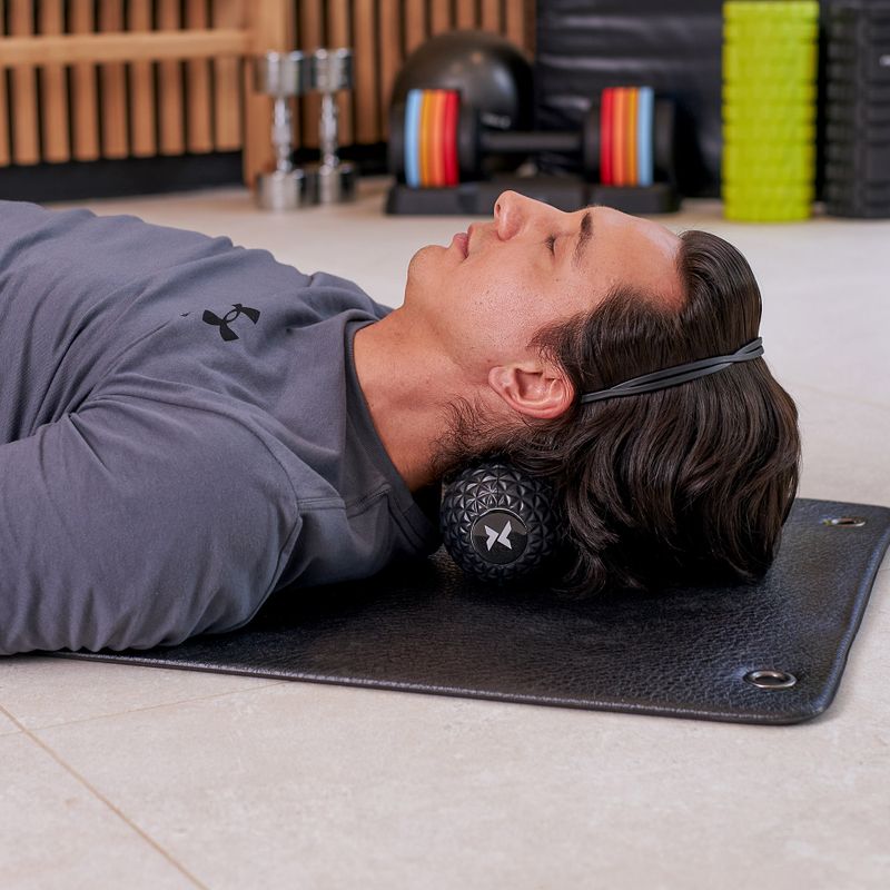 Podwójna piłka do masażu XTREXO TXO-B4Z075-BK czarny 3