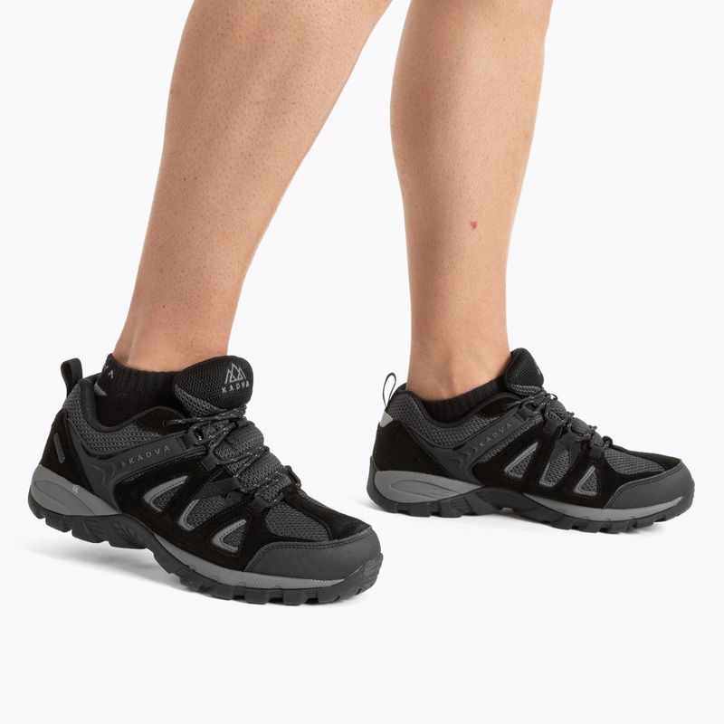 Buty trekkingowe męskie KADVA Traver Low WaterProof czarny 3