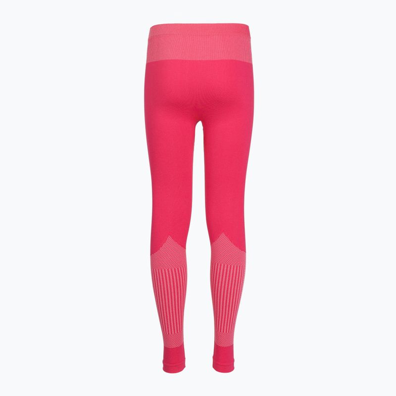 Komplet bielizny termoaktywnej dziecięcej KADVA Frosty Jrg Set bezszwowy różowy 15