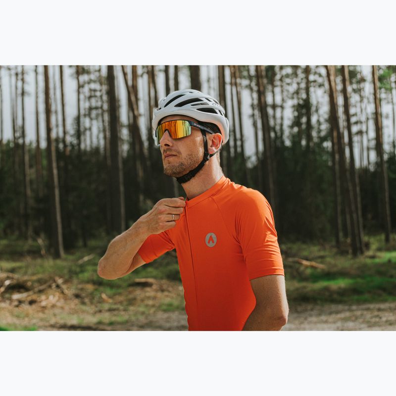 Koszulka rowerowa męska ATTABO Setvi pomarańczowy 10