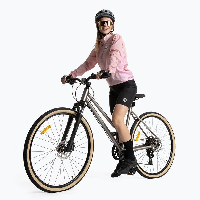 Kurtka rowerowa damska ATTABO Cahayo Jacket Windproof różowy 7