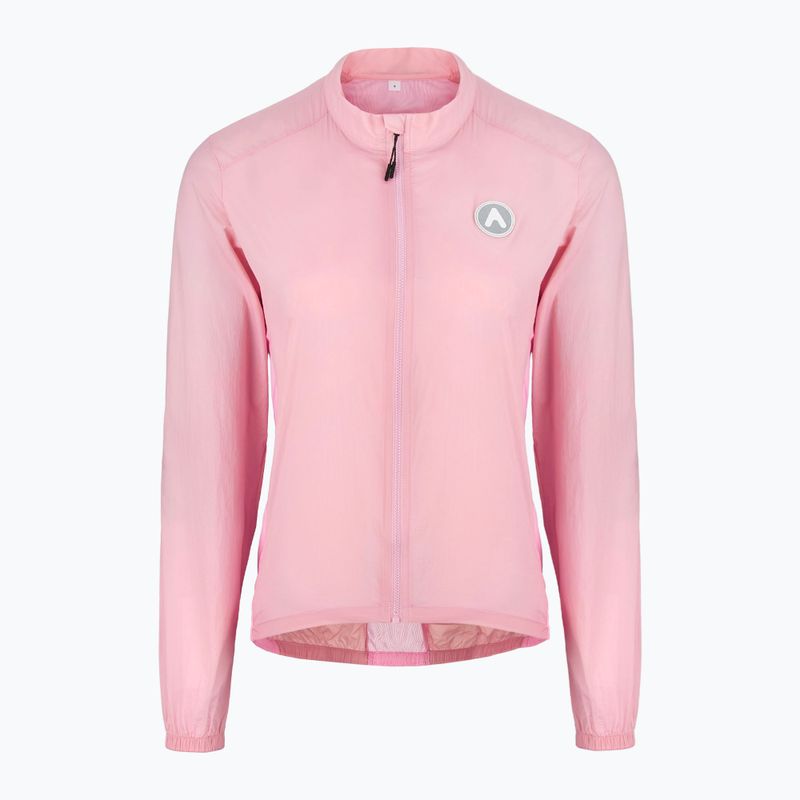 Kurtka rowerowa damska ATTABO Cahayo Jacket Windproof różowy