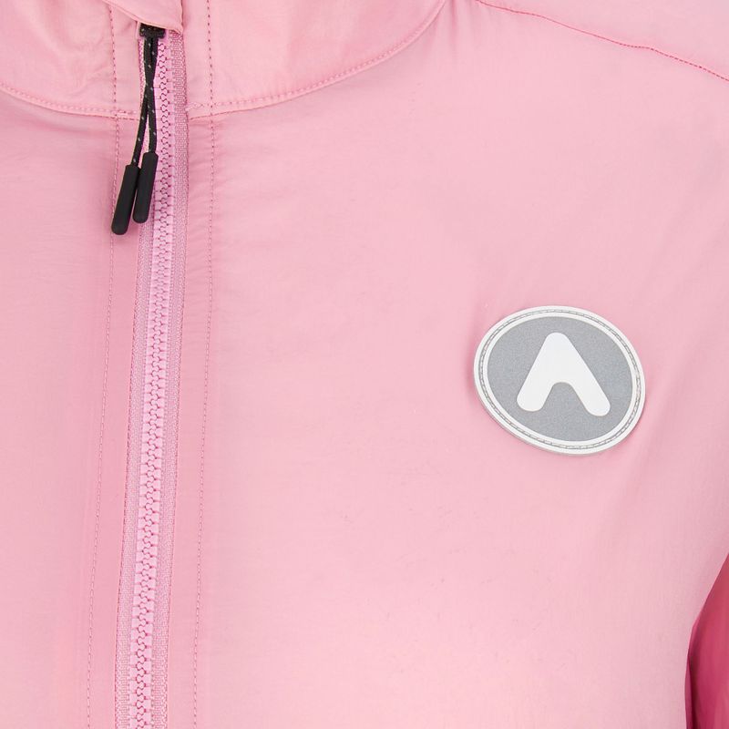 Kurtka rowerowa damska ATTABO Cahayo Jacket Windproof różowy 3
