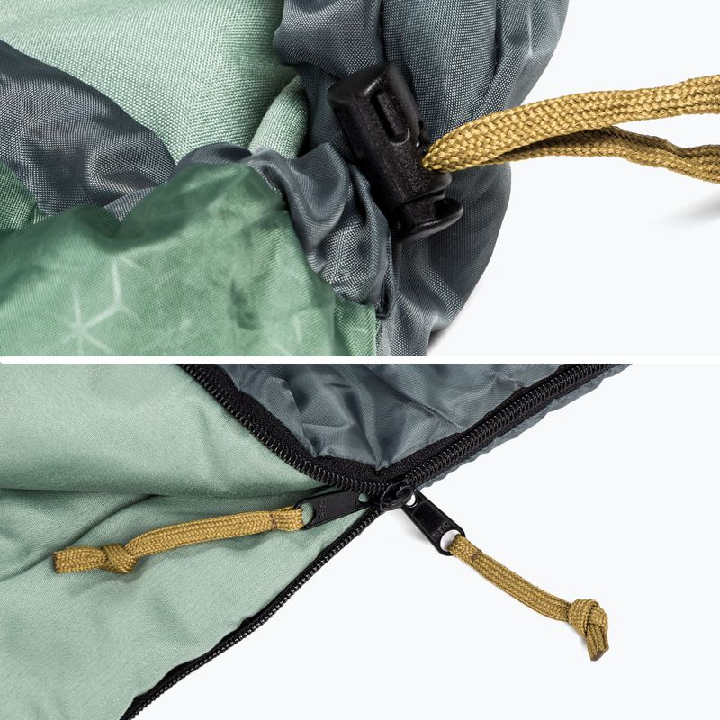 Śpiwór KADVA Dorma R prawy zielony 8