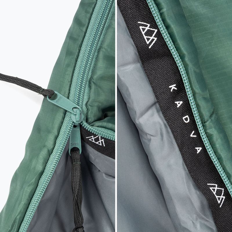 Śpiwór KADVA Mumio R prawy zielony 10