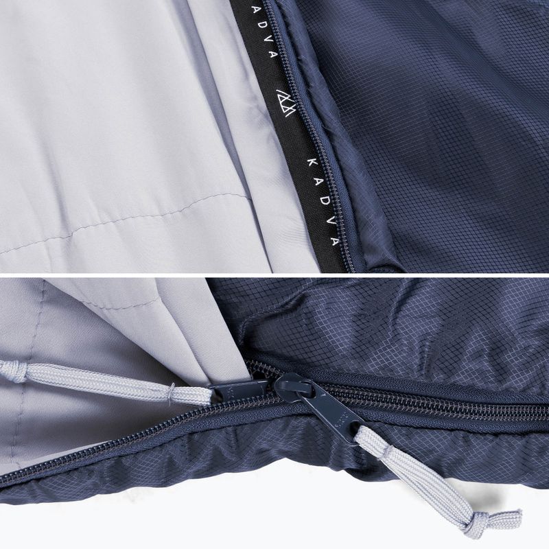 Śpiwór KADVA Light 600 R prawy granat 8