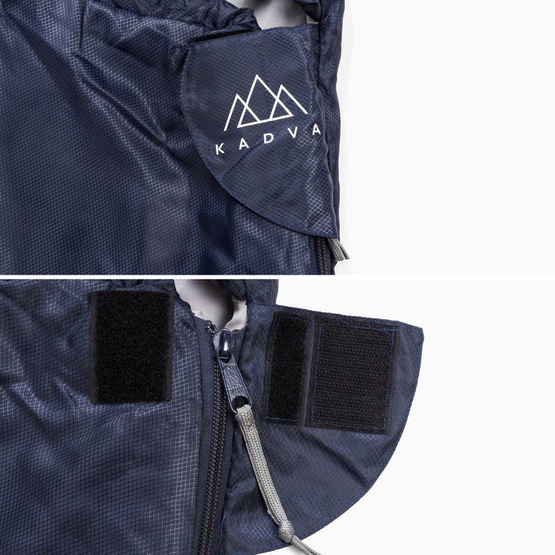 Śpiwór KADVA Light 600 L lewy granat 9