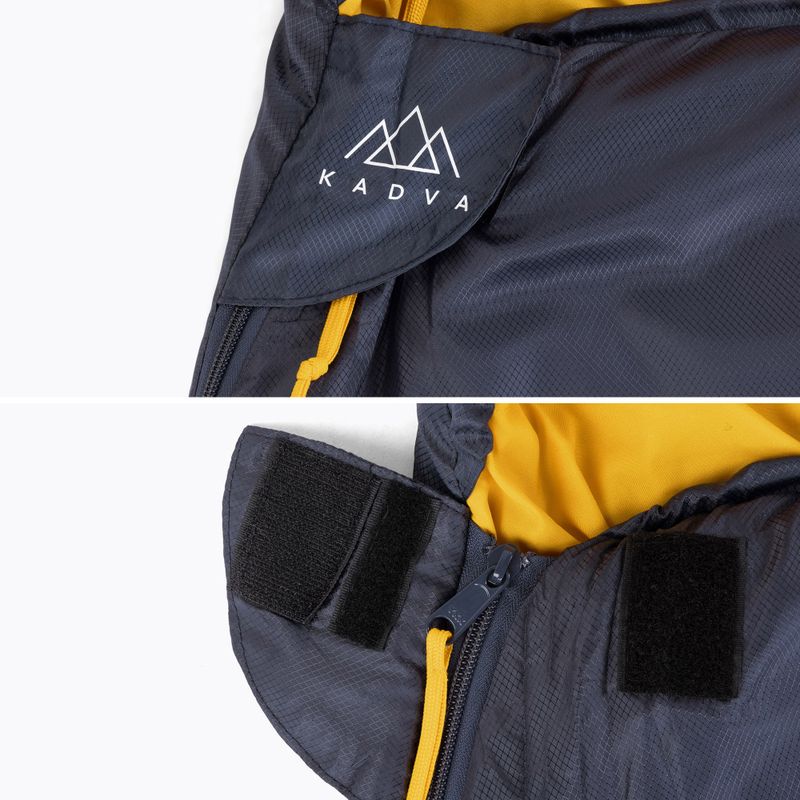 Śpiwór KADVA Light 800 R prawy granat 9