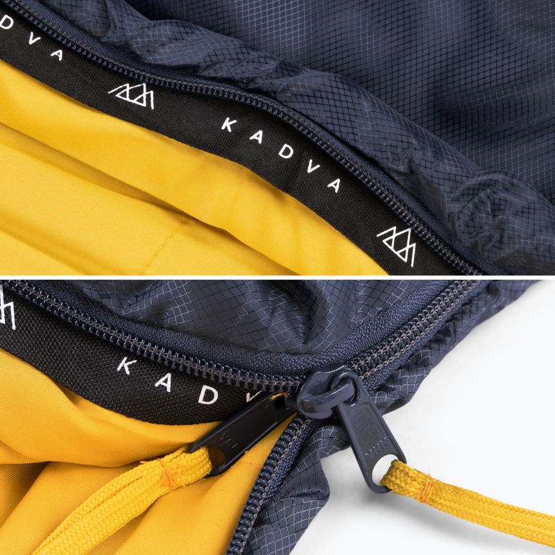 Śpiwór KADVA Light 800 R prawy granat 10