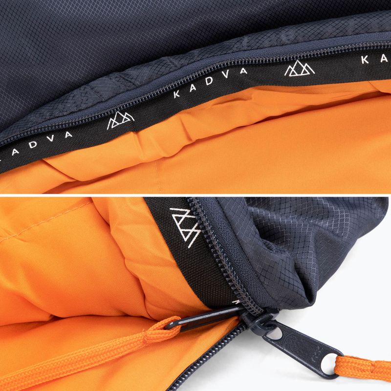 Śpiwór KADVA Light 1000 R prawy granat 7