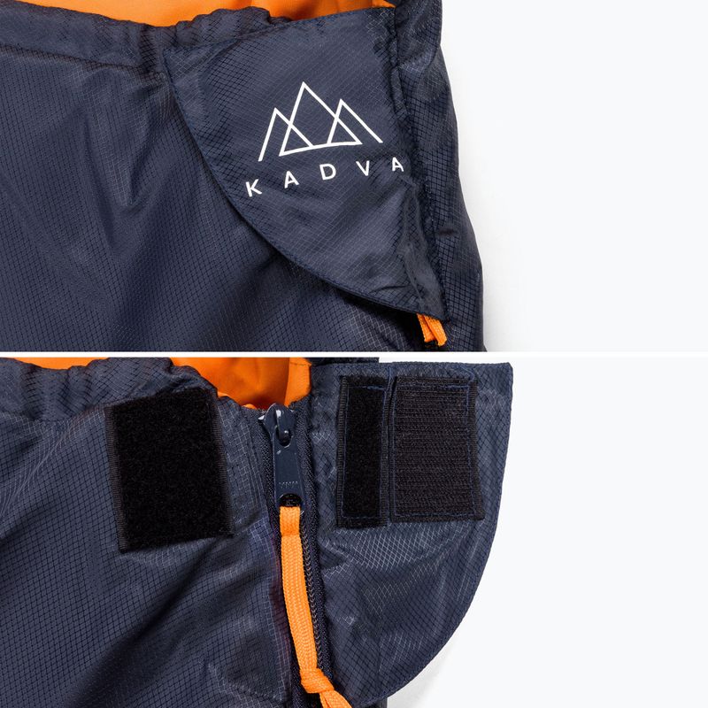 Śpiwór KADVA Light 1000 L lewy granat 11