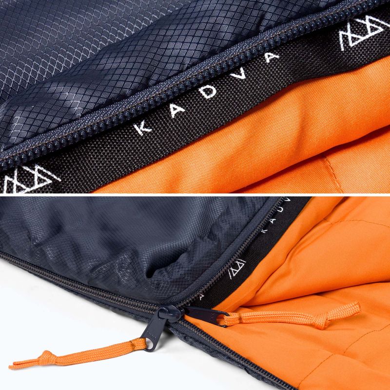 Śpiwór KADVA Light 1000 L lewy granat 12