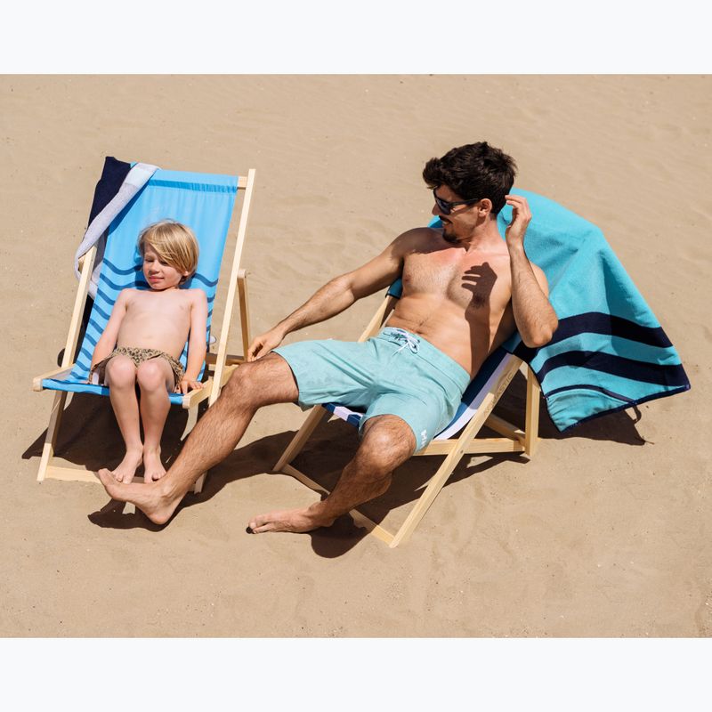 Leżak plażowy AQUASTIC Sunlito niebieski 13