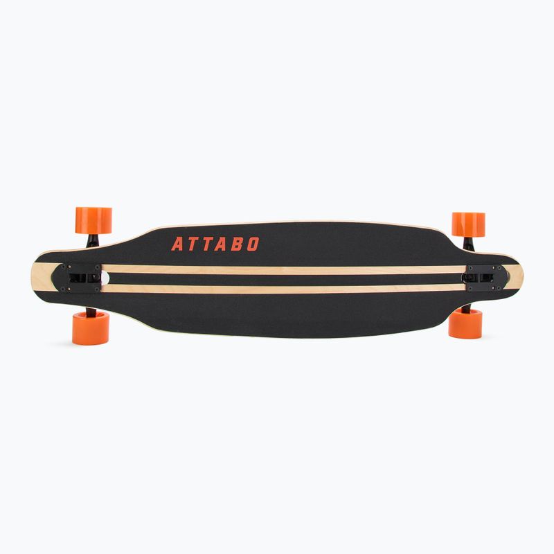 Deskorolka longboard ATTABO Flowrider czarny 5