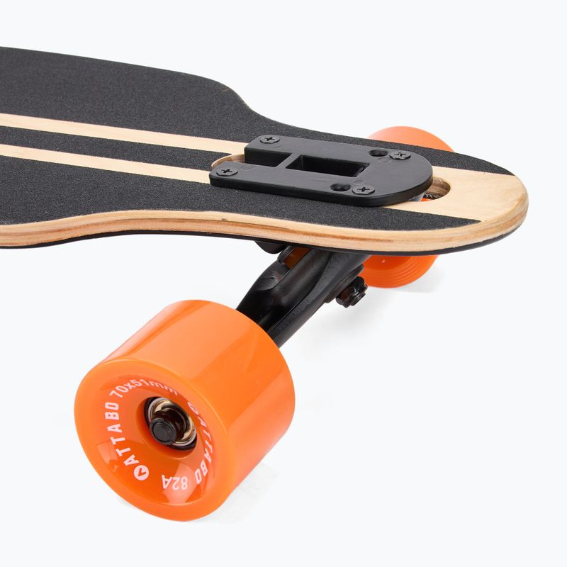 Deskorolka longboard ATTABO Flowrider czarny 7
