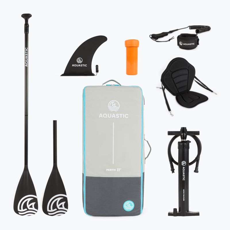 Deska SUP AQUASTIC Perth 11' allround niebieski 17