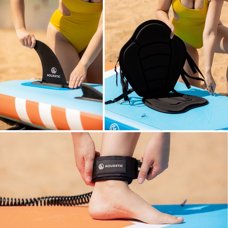 Deska SUP AQUASTIC Perth 11' allround niebieski 21