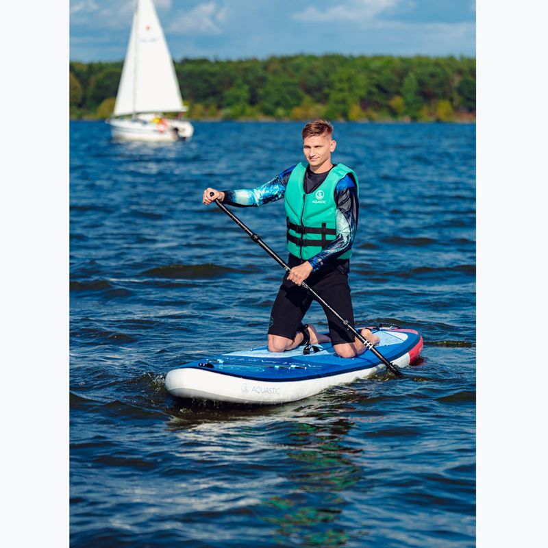 Deska SUP AQUASTIC Perth Pro 11' allround niebieska 21