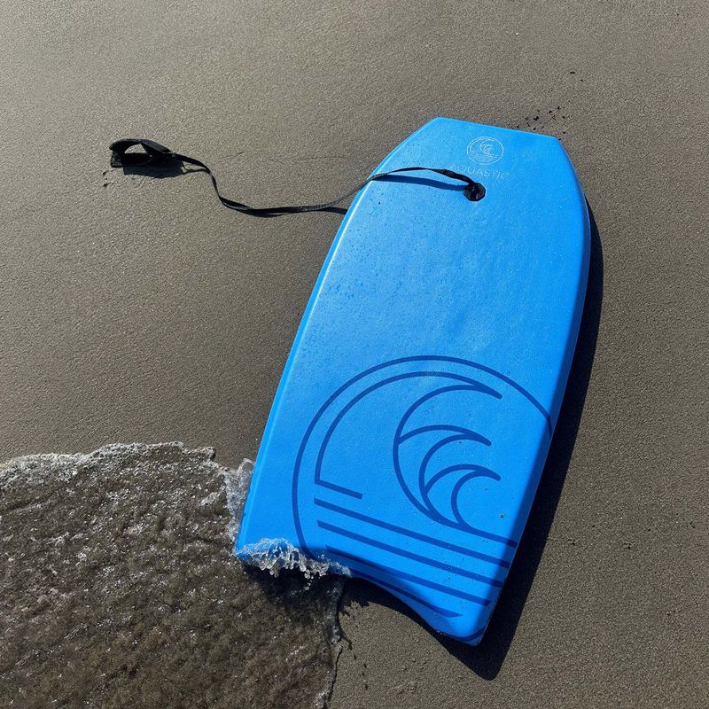 Deska bodyboard dziecięca AQUASTIC Alaia 37" niebieska 2