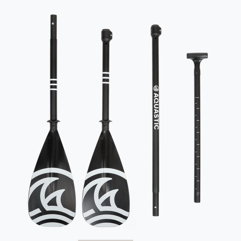 Wiosło SUP/Kayak 3-częściowe AQUASTIC AQS-SPD004 czarne 4