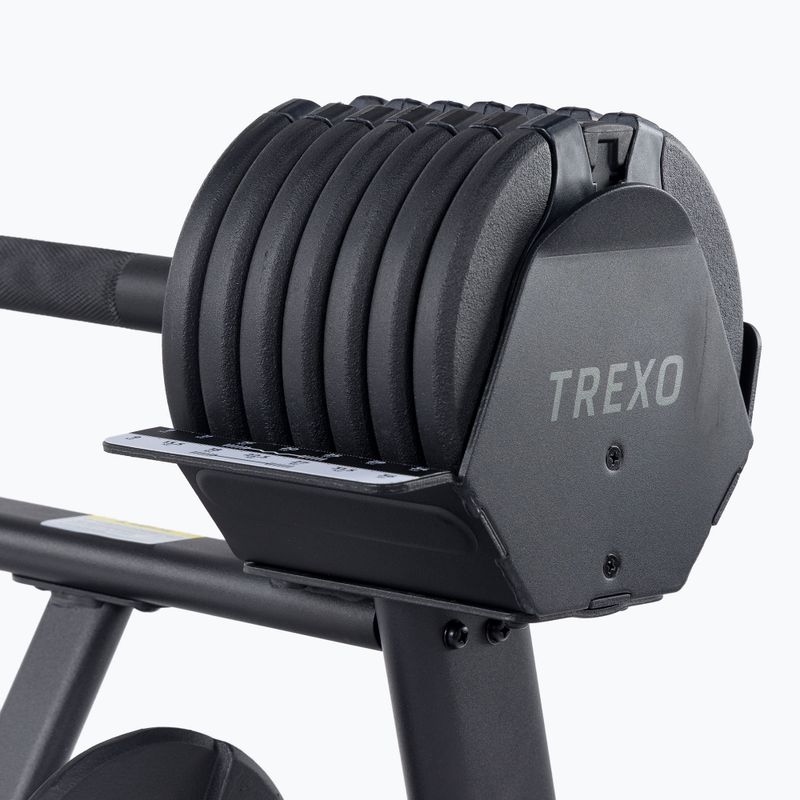 Zestaw sztang regulowanych TREXO TRX-ABB080 36 kg 10