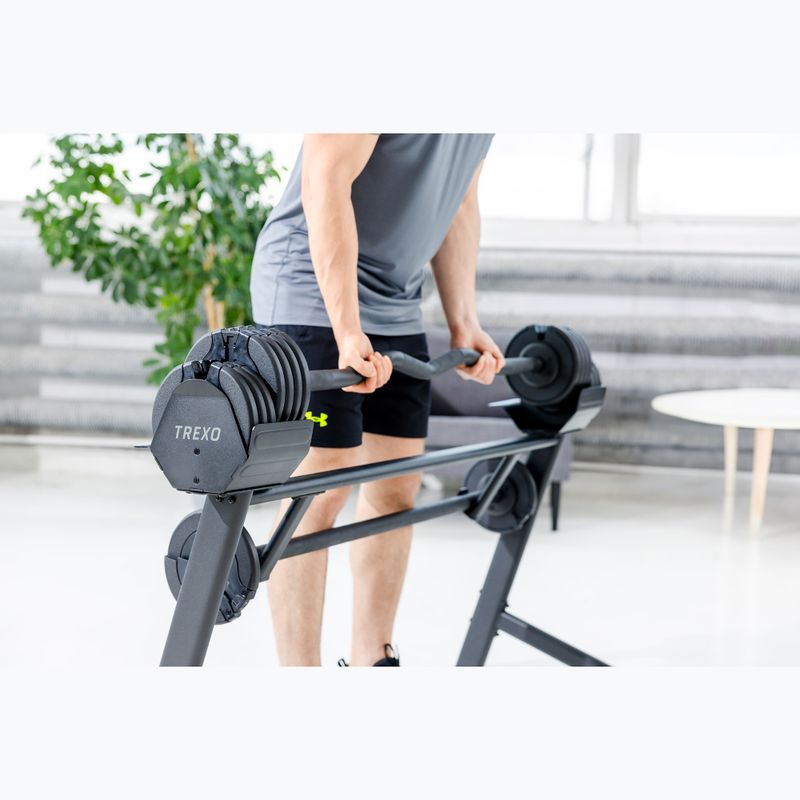 Zestaw sztang regulowanych XTREXO TRX-ABB080 36 kg 6