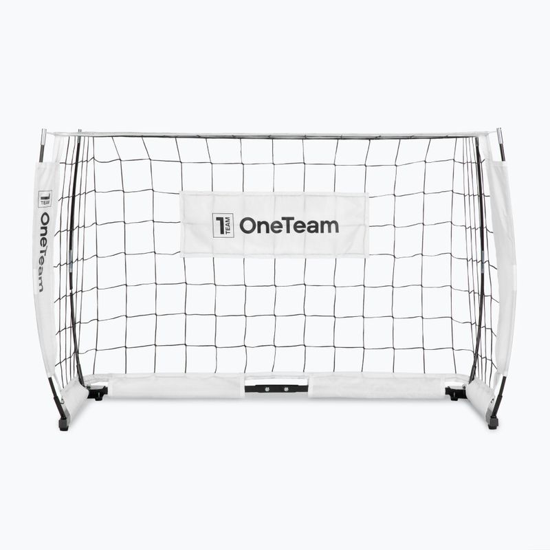 Bramka do piłki nożnej OneTeam Flex Square OT-B4W001 120 x 80 cm biały 2