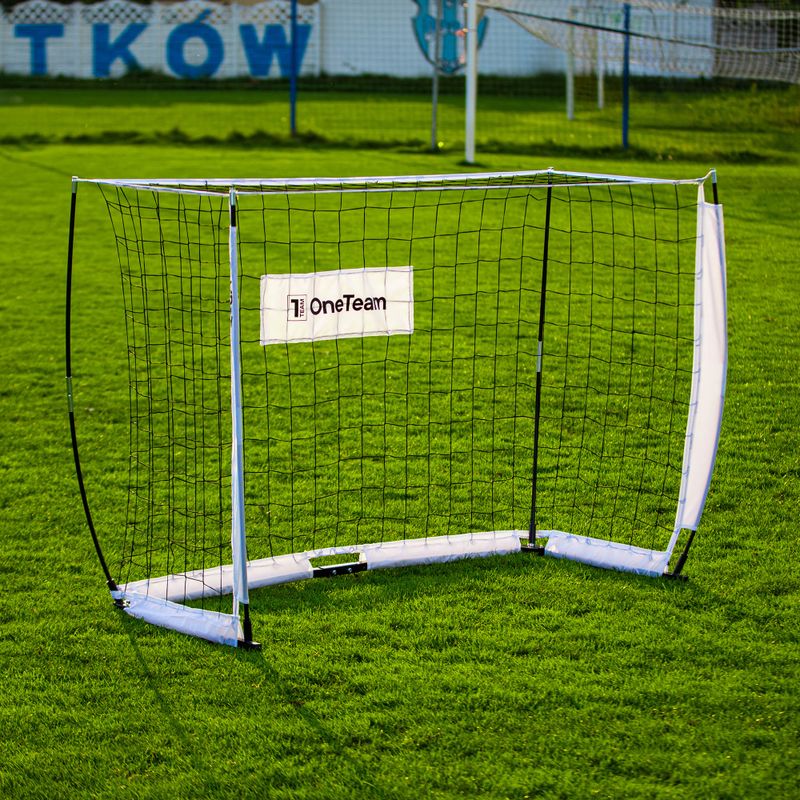 Bramka do piłki nożnej OneTeam Flex Square OT-B4W001 120 x 80 cm biały 15