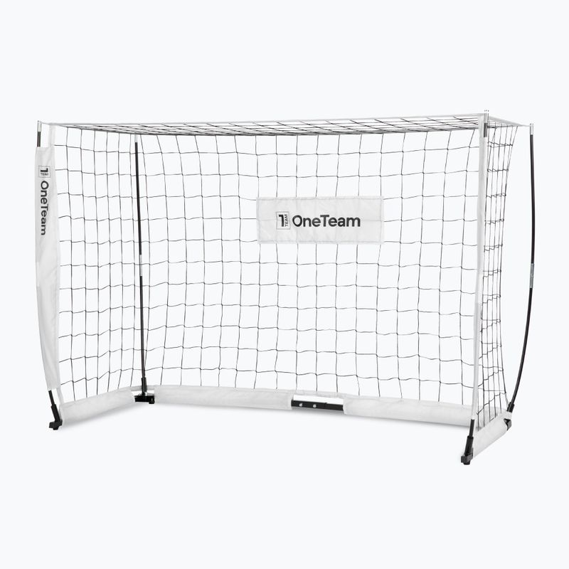 Bramka do piłki nożnej OneTeam Flex Square OT-B4W002 180 x 120 cm biały 3