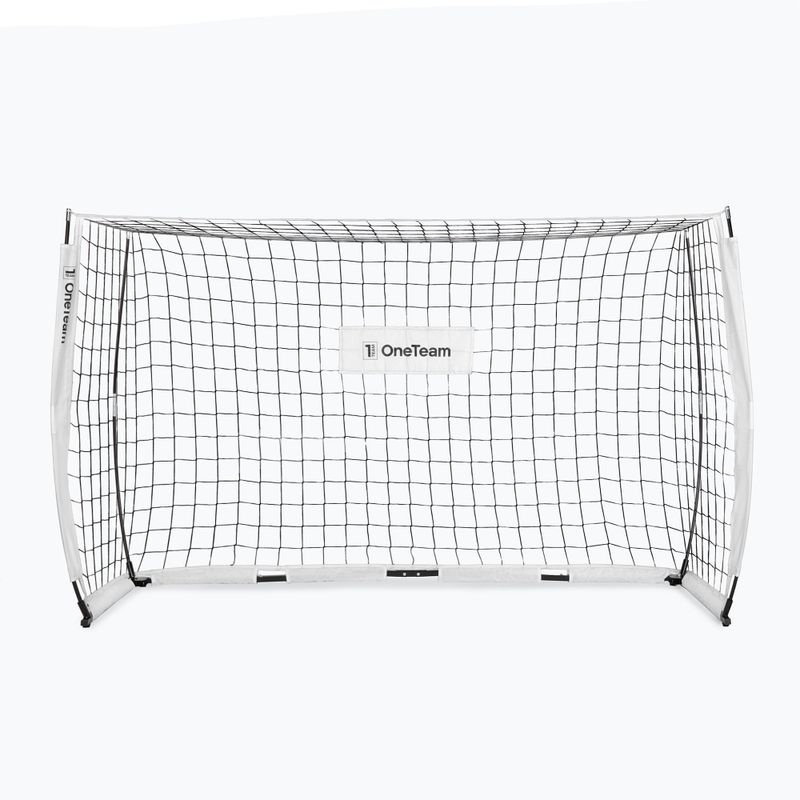 Bramka do piłki nożnej OneTeam Flex Square OT-B4W003 240 x 150 cm biały 2