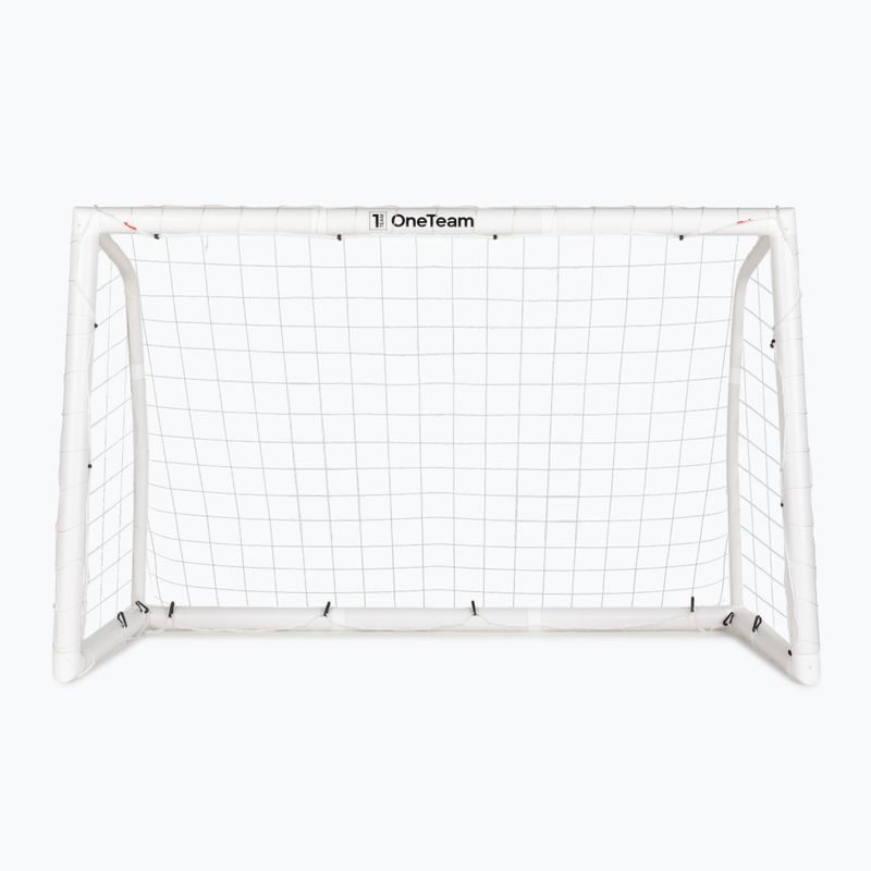 Bramka do piłki nożnej OneTeam PVC OT-B4W007 182 x 120 cm biały 2