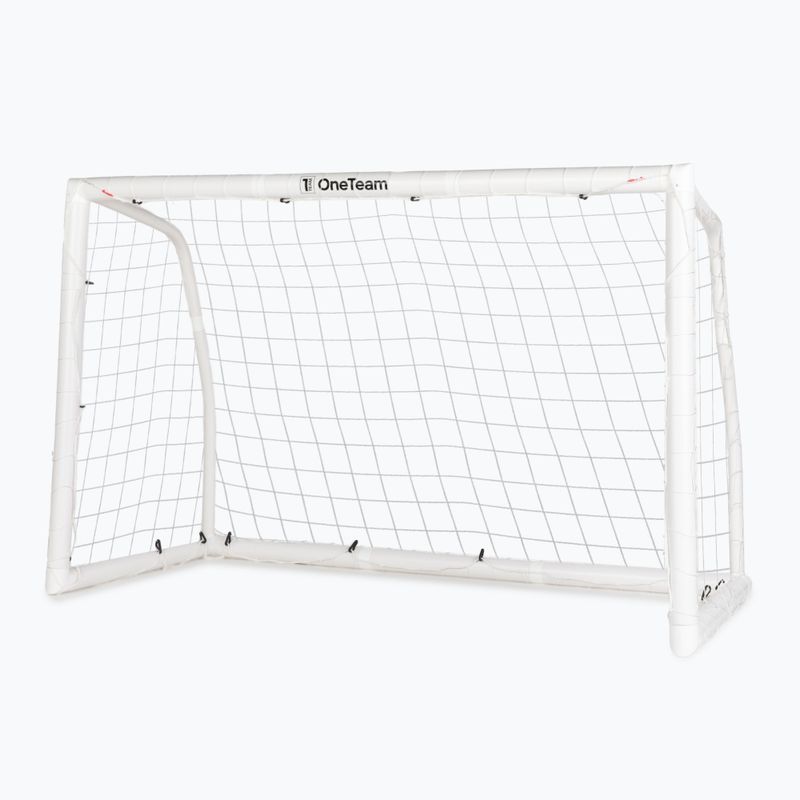 Bramka do piłki nożnej OneTeam PVC OT-B4W007 182 x 120 cm biały 3