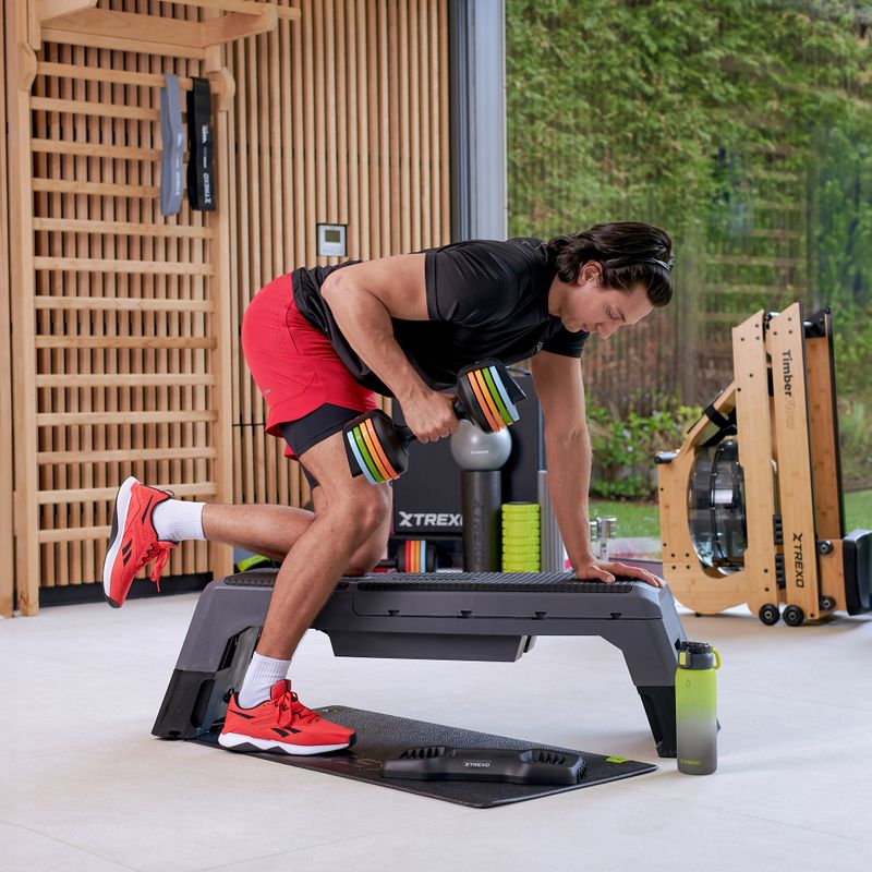 Hantel regulowany XTREXO 11,5 kg multicolor 9