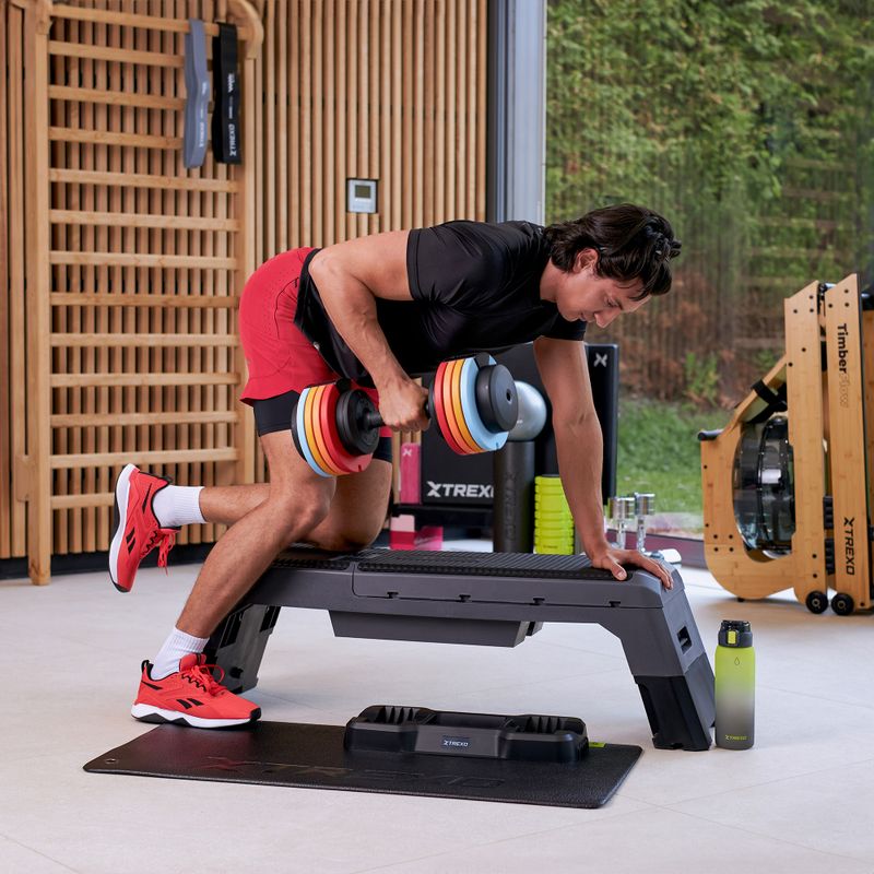 Hantel regulowany XTREXO 25 kg multicolor 8