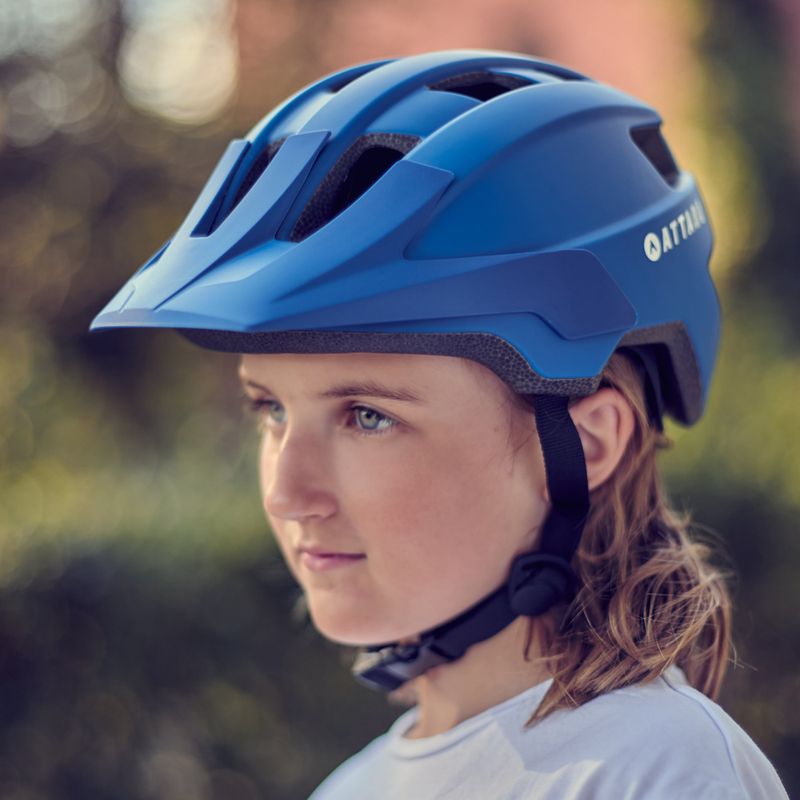 Kask rowerowy dziecięcy ATTABO Khola niebieski 10