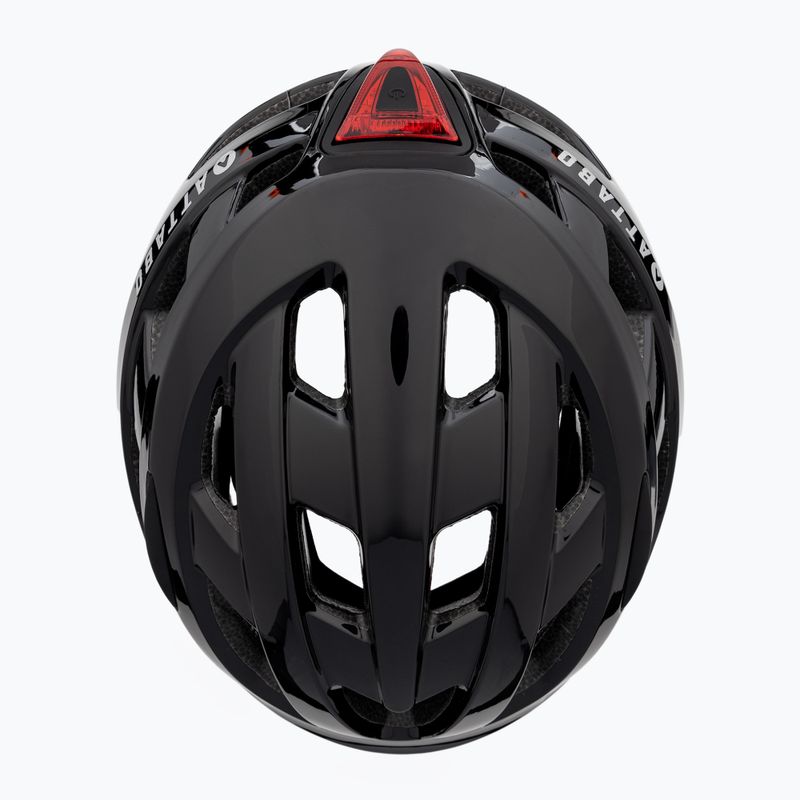 Kask rowerowy ATTABO Bonkers z lampką LED czarny 8