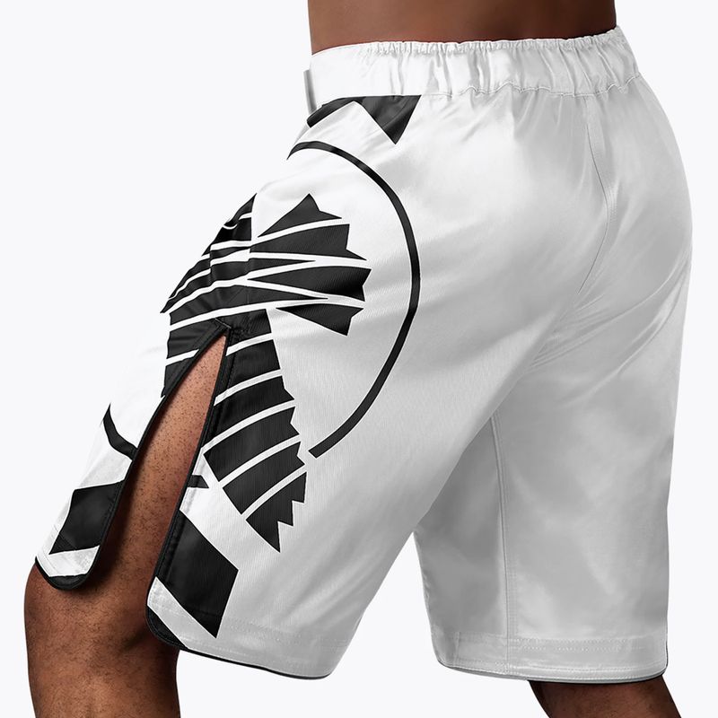 Spodenki treningowe Hayabusa Icon Fight white/black 3