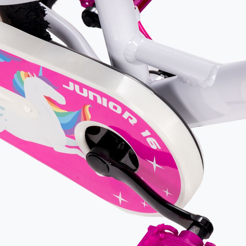 Rower dziecięcy ATTABO Junior 16" różowy 17