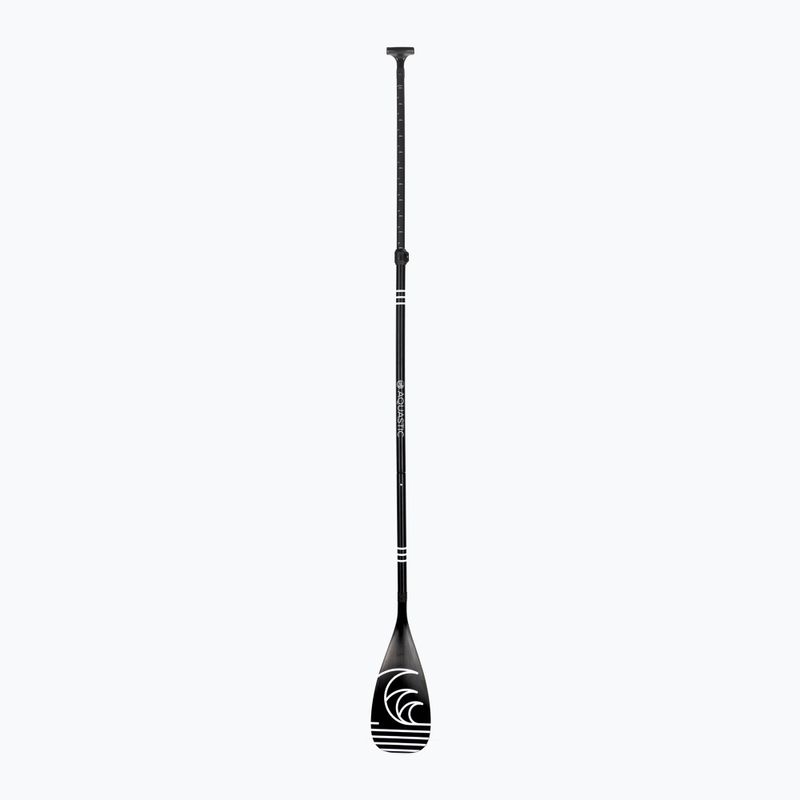 Wiosło SUP 3-częściowe AQUASTIC AQS-SPD002 170-220 cm czarne