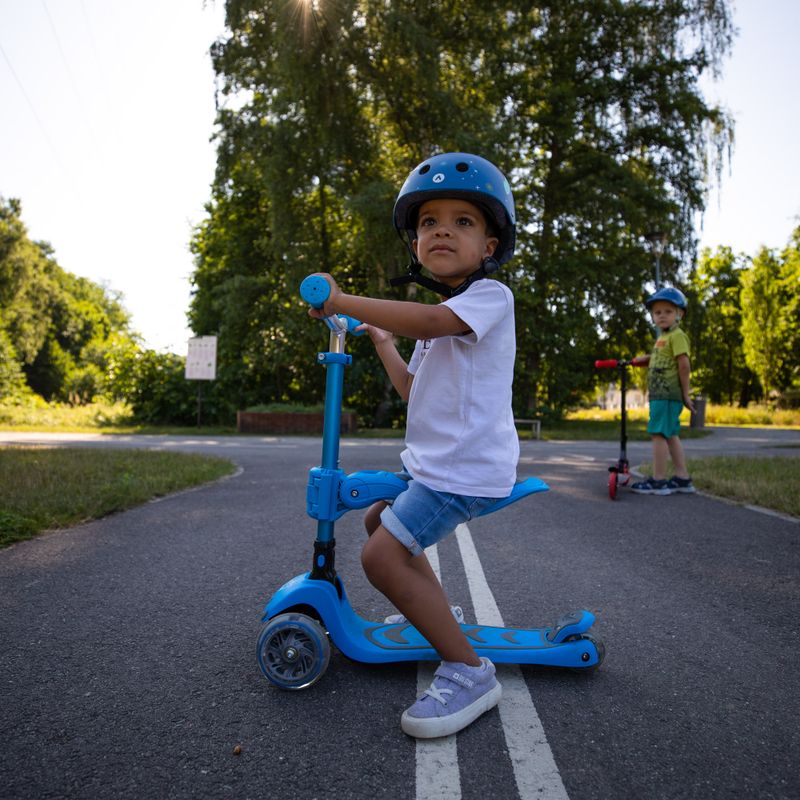 Hulajnoga trójkołowa dziecięca HUMBAKA Mini Y niebieska 22