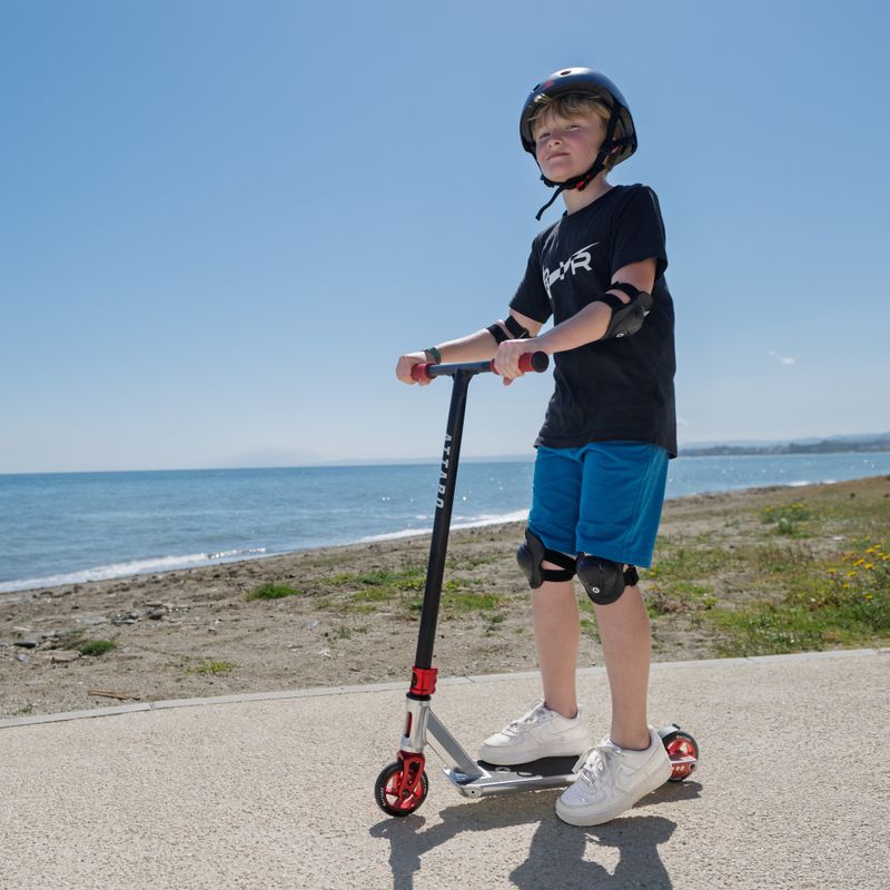 Hulajnoga freestylowa dziecięca ATTABO EVO 3.0 czerwona 4